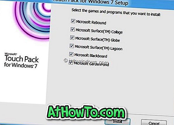 Download Touch Games til Windows 8