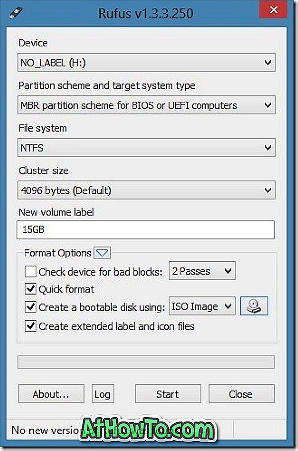 Windows 8.1: n asentaminen USB-muistitikulta