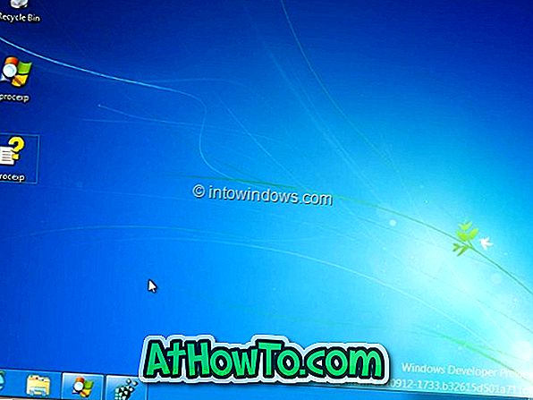 Come rimuovere Start Orb da Windows 8 Developer Preview