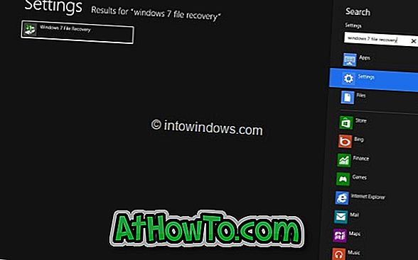 Windows 8 Recovery CD -levyn luominen