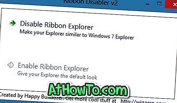 Ako povoliť Windows Explorer Toolbar V systéme Windows 8. \ T